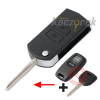 Mazda 017 - klucz surowy
